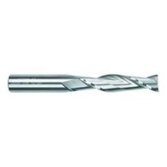 1 Dia. x 5 Overall Length 2-Flute Square End Solid Carbide SE End Mill-Round Shank-Center Cut-Uncoated - Industrial Tool & Supply