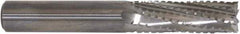 Controx - 6.35mm Cutting Diam x 1-1/4" Length of Cut, 5 Flute, Upcut Spiral Router Bit - Uncoated, Right Hand Cut, Solid Carbide, 63.5mm OAL x 1/4" Shank Diam, Square End - Industrial Tool & Supply