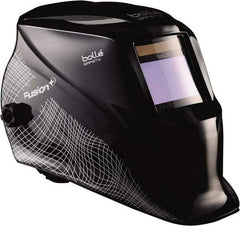 bolle SAFETY - 4" Window Width x 2" Window Height, 5, 8 to 13 Shade Auto-Darkening Lens, Fixed Front Welding Helmet with Digital Controls - Black Polycarbonate - Industrial Tool & Supply