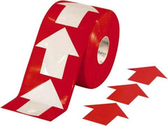 PRO-SAFE - Floor & Egress Marking Tape & Strips Type: Die Cut Shape Surface Type: Non Anti-Slip - Industrial Tool & Supply