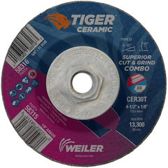 ‎4-1/2X1/8 TIGER CERAMIC TYPE - Industrial Tool & Supply