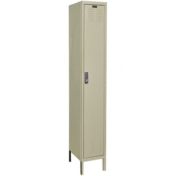 Hallowell - 1 Door, 1 Tier, Electronic Access Lockers - Industrial Tool & Supply