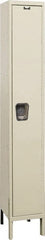 Hallowell - 1 Door, 1 Tier, Premium Wardrobe Lockers - Industrial Tool & Supply