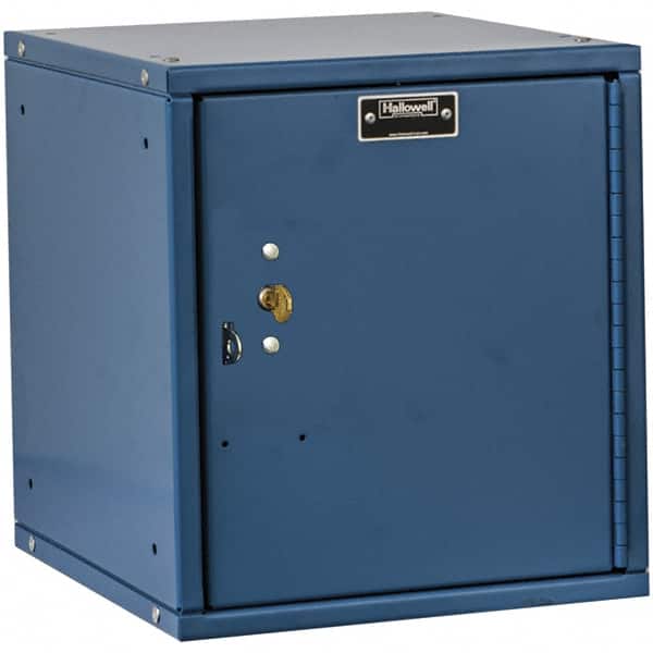 Hallowell - 1 Door, 1 Tier, Premium Box Lockers - Industrial Tool & Supply