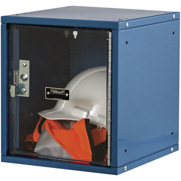 Hallowell - 1 Door, 1 Tier, Premium Box Lockers - Industrial Tool & Supply