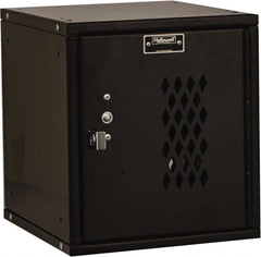 Hallowell - 1 Door, 1 Tier, Premium Box Lockers - Industrial Tool & Supply