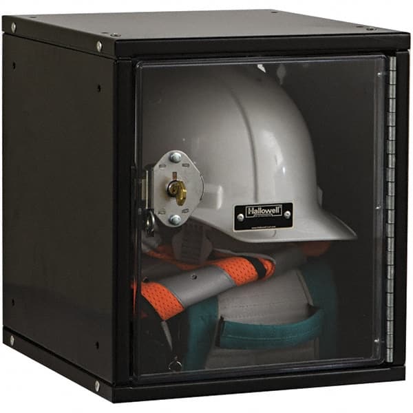 Hallowell - 1 Door, 1 Tier, Premium Box Lockers - Industrial Tool & Supply