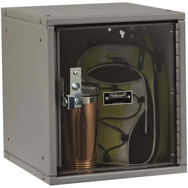 Hallowell - 1 Door, 1 Tier, Premium Box Lockers - Industrial Tool & Supply