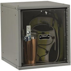 Hallowell - 1 Door, 1 Tier, Premium Box Lockers - Industrial Tool & Supply
