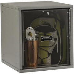 Hallowell - 1 Door, 1 Tier, Premium Box Lockers - Industrial Tool & Supply