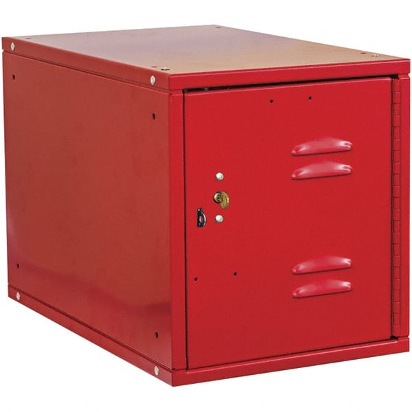 Hallowell - 1 Door, 1 Tier, Premium Box Lockers - Industrial Tool & Supply