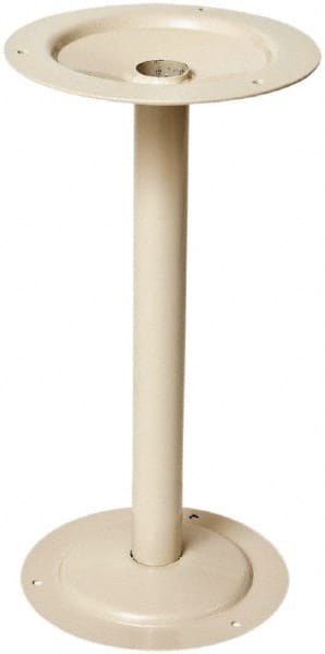 Hallowell - 8" Wide x 8" Deep, Locker Pedestal - Industrial Tool & Supply