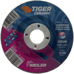 ‎4-1/2X1/4 TIGER CERAMIC TYPE - Industrial Tool & Supply