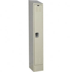 Hallowell - 1 Door, 1 Tier, Ready-Built Wardrobe & Box Lockers - Industrial Tool & Supply