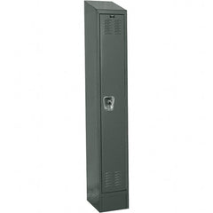 Hallowell - 1 Door, 1 Tier, Ready-Built Wardrobe & Box Lockers - Industrial Tool & Supply