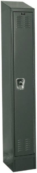 Hallowell - 1 Door, 1 Tier, Ready-Built Wardrobe & Box Lockers - Industrial Tool & Supply
