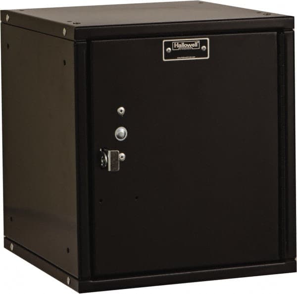 Hallowell - 1 Door, 1 Tier, Premium Box Lockers - Industrial Tool & Supply