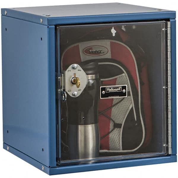 Hallowell - 1 Door, 1 Tier, Premium Box Lockers - Industrial Tool & Supply