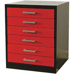 Hallowell - Steel Workbench & Workstation Pedestal - 24" Deep, 32" High, Use with Fort Knox Modular Utility Storage & Workbench System - Industrial Tool & Supply