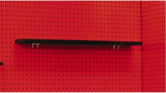 Hallowell - Steel Workbench & Workstation Shelf - 5" Deep, 1" High, Use with Fort Knox Modular Utility Storage & Workbench System - Industrial Tool & Supply