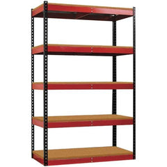 Hallowell - Workbench & Workstation Shelf - 24" Deep, 78" High, Use with Fort Knox Modular Utility Storage & Workbench System - Industrial Tool & Supply