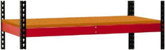 Hallowell - Workbench & Workstation Shelf - 24" Deep, 3-1/2" High, Use with Fort Knox Modular Utility Storage & Workbench System - Industrial Tool & Supply