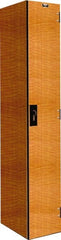 Hallowell - 1 Door, 1 Tier, Premium Wardrobe Lockers - Industrial Tool & Supply