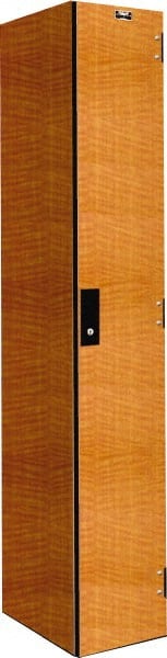 Hallowell - 1 Door, 1 Tier, Premium Wardrobe Lockers - Industrial Tool & Supply