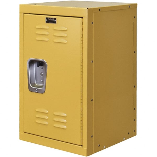Hallowell - 1 Door, 1 Tier, Kid & Teen Lockers - Industrial Tool & Supply