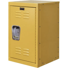 Hallowell - 1 Door, 1 Tier, Kid & Teen Lockers - Industrial Tool & Supply