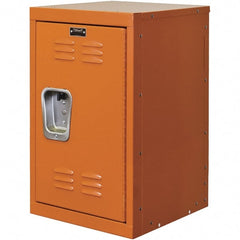 Hallowell - 1 Door, 1 Tier, Kid & Teen Lockers - Industrial Tool & Supply