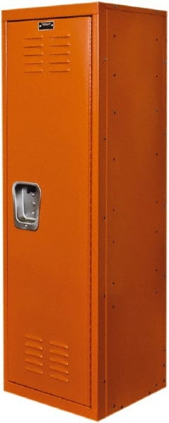 Hallowell - 1 Door, 1 Tier, Kid & Teen Lockers - Industrial Tool & Supply