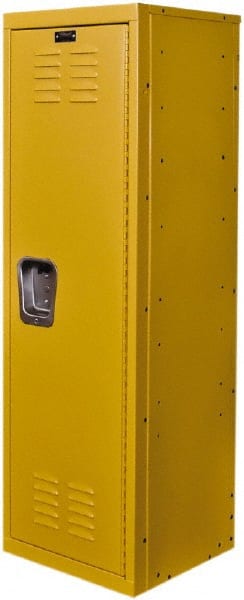 Hallowell - 1 Door, 1 Tier, Kid & Teen Lockers - Industrial Tool & Supply