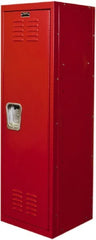 Hallowell - 1 Door, 1 Tier, Kid & Teen Lockers - Industrial Tool & Supply