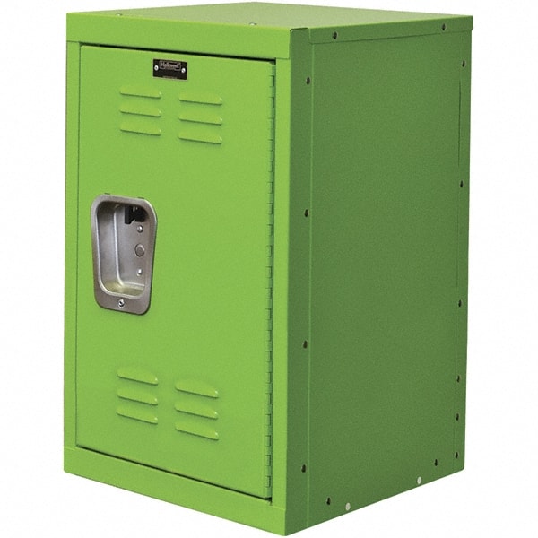 Hallowell - 1 Door, 1 Tier, Kid & Teen Lockers - Industrial Tool & Supply