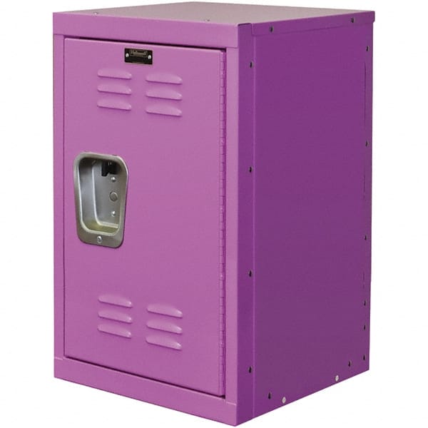 Hallowell - 1 Door, 1 Tier, Kid & Teen Lockers - Industrial Tool & Supply