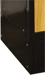 Hallowell - 6" High x 18" Deep, Locker Closed Side Base - Industrial Tool & Supply