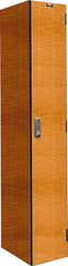 Hallowell - 1 Door, 1 Tier, Premium Wardrobe Lockers - Industrial Tool & Supply