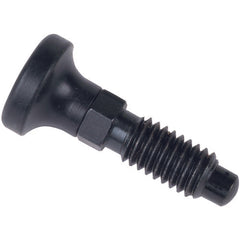 1/4-20 DLRN KNOB PLGR STL NON LOCK - Industrial Tool & Supply