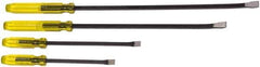 Proto - 4 Piece Pry Bar Set - Includes 14-1/2, 17-1/2, 28 & 31-7/8" Lengths - Industrial Tool & Supply