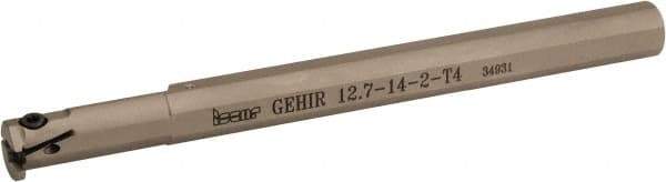 Iscar - GEHI, Right Hand, 0.075 to 0.095" Groove Width, Indexable Grooving Tool Holder - GEMI.., GEPI.. Insert Compatibility, 6" OAL, Through Coolant - Industrial Tool & Supply
