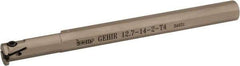 Iscar - GEHI, Right Hand, 0.075 to 0.095" Groove Width, Indexable Grooving Tool Holder - GEMI.., GEPI.. Insert Compatibility, 6" OAL, Through Coolant - Industrial Tool & Supply