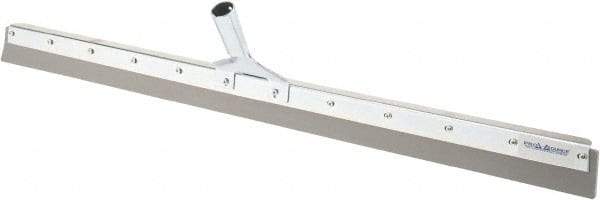 PRO-SOURCE - 36" Rubber Blade Floor Squeegee - Tapered End, Gray - Industrial Tool & Supply
