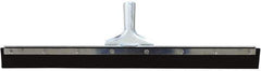 PRO-SOURCE - 18" Rubber Blade Floor Squeegee - Tapered End, Black - Industrial Tool & Supply