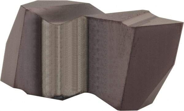 Hertel - ITP3 Grade HC215, Internal/External Partial Profile 60° Threading Insert - 1.25 to 40mm & 6 to 20 TPI Ext Pitch, 20 to 50mm & 5 to 12 TPI Int Pitch, Left Hand Insert, TiAlN Finish, Carbide - Industrial Tool & Supply