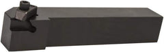 Hertel - IS, External, Right Hand, 1" Max Depth of Cut, 1" Min Groove Width, Indexable Grooving Tool Holder - IA.2R Insert Compatibility, 3/8" Shank Height, 3/8" Shank Width, 2-1/2" OAL - Industrial Tool & Supply