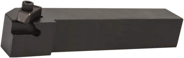 Hertel - IS, External, Right Hand, 3.55mm Max Depth of Cut, 0.15" Min Groove Width, Indexable Grooving Tool Holder - I_2R Insert Compatibility, 1/2" Shank Height, 1/2" Shank Width, 3-1/2" OAL - Industrial Tool & Supply