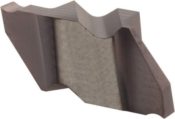 Hertel - 031IG Grade HC225, 0.79mm Cutting Width Carbide Grooving Insert - 0.05" Max Depth of Cut, Right Hand, .002 to .005" Corner Radius, TiAlN Finish - Industrial Tool & Supply