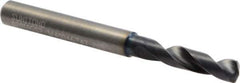 Sumitomo - #7 135° Solid Carbide Screw Machine Drill Bit - TiAlCr/TiSi Finish, 0.9843" Flute Length, 2.5591" OAL - Industrial Tool & Supply