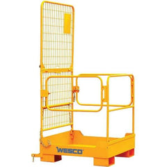 Wesco Industrial Products - 600 Lb Capacity Forklift Work Platform - Industrial Tool & Supply